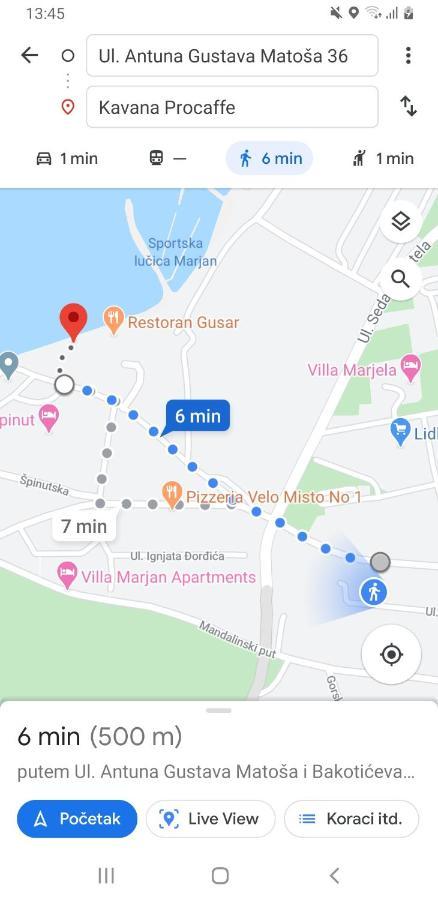 Frana Blue Apartment Split Dış mekan fotoğraf